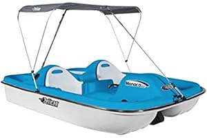 Pelican - Monaco DLX Angler Pedal Boat - up to 5 Individuals - Blue