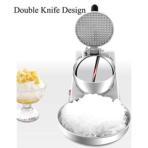Elektro-Eis-Crusher, Rasierte Eismaschine, Haushalt Schnekegel Maschine 65Kg / H, Geeignet Für Cocktail-Eis-Maschine/Eis… – Bild 6