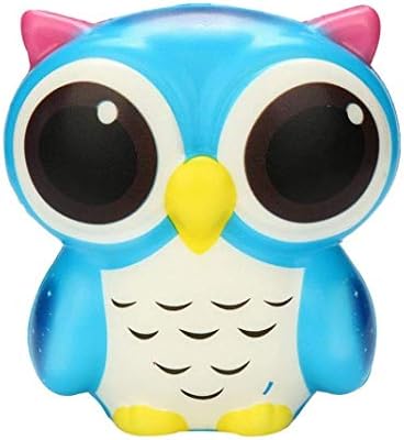 Lovely Galaxy Strawberry Scented Squishy Charm Slow Rising Stress Reliever Toy, By Malloom (Blue Galaxy Deer)