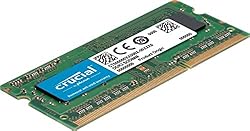 Crucial Technology 8GB, 204-pin SODIMM, DDR3