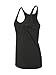 NEXT LEVEL APPAREL Women's Premium Tri-Blend Racerback Tank - Vintage Black 6733 M