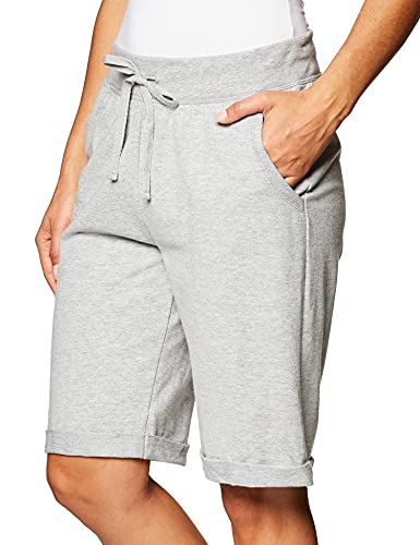 hanes women's french terry bermuda short