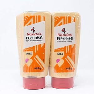 Nando’s Perinaise Mild (Peri-Peri Mayonnaise), groot, dubbelpak, 2 x 465 g