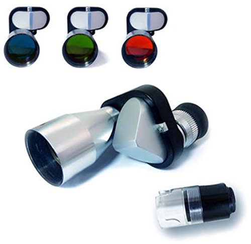 Mini Pocket 8X20 Silver Metal Monocular Telescope Eyepiece with Gleam Night Vision Scope by ShopIdea
