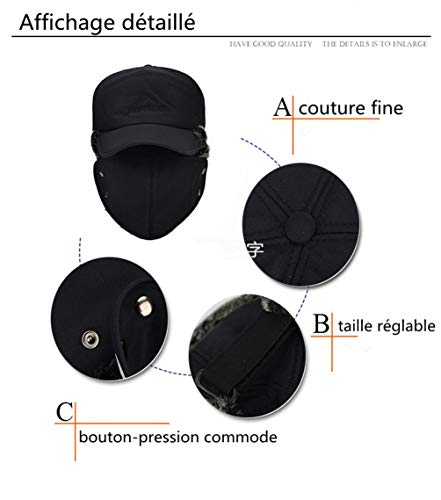 Хигинс разбери милиция bonnet cache oreille reglable 