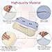 RUNACC Baby Head Shaping Pillow, Memory Foam Infant Sleeping Pillow, Head Support Cushion for Preventing Flat, Sharp Head with Washable Cotton Pillow Cover