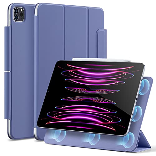 ESR für iPad Pro 12,9 Zoll Hülle 2022/2021/2020 (6./5./4. Generation), iPad Air 13 Zoll M3/M2 (2025/2024) Hülle, Starke Magnetbefestigung, Trifold Stä
