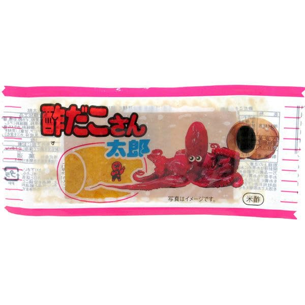 菓道 酢だこさん太郎 (60個入) 駄菓子 珍味 のしいか 箱買い まとめ買い (酢だこさん60枚)商品画像