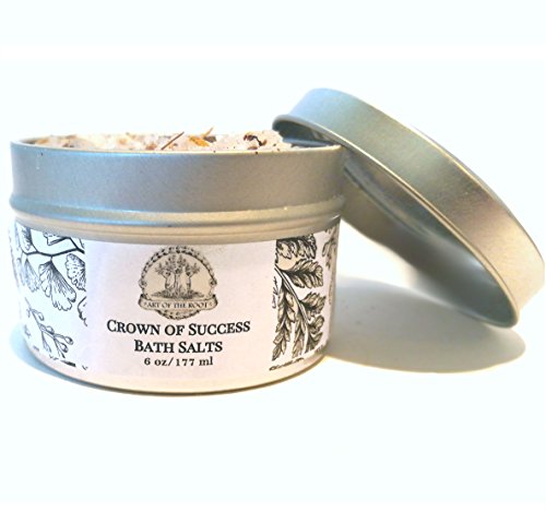 Crown of Success Bath Salts 6 oz for Success, Prosperity, Victory & Achievement Hoodoo Voodoo Wiccan Pagan Magick