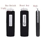 YUANDI 2 in 1 Usb Flash Drive Voice Recorder Digital Recorders 8gb