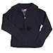 French Toast Girls School Uniforms Pom-Pom Zip-Up Sweater