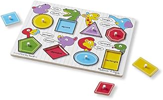 melissa and doug geometric shapes puzzle