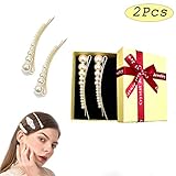 Pearl Hair Tie,Elastic Hair Bands for Women Girls (6)