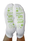 Kindred Bravely Labor and Delivery Inspirational Fun Non Skid Push Socks for Maternity - 