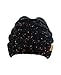 NYFASHION101 Oversized Baggy Slouchy Thick Winter Beanie Hat, Confetti Black