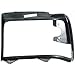 Evan-Fischer Headlight Door Compatible With 1992-1996 Ford Bronco, 1992-1997 Ford F-150, 1992-1997 Ford F-250 Black Passenger Side
