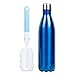 Sfee 25oz Vacuum Insulation Water Bottle - Double Wall, BPA-Free, Stainless Steel, Leak Proof-Large Cola Sports Travel Bottles Cup Perfect for Men, Outdoor, Fitness, Camping, Cycling + Cleaning Brush