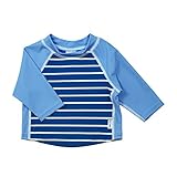 i play. Three-quarter Sleeve Rashguard Shirt | All-day sun protection-wet or dry | Stretchy, quick-dry material, Comfortable flatlock seams, UPF 50+ protection