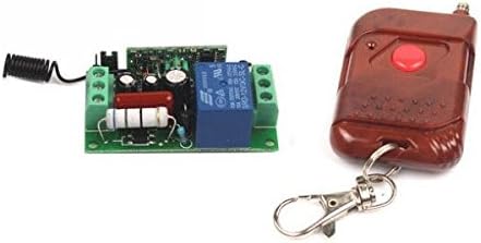 AC 110V 10A 1CH Relay 315/433MHz Wireless RF Remote Control Switch Transmitter+Receiver (433MHz)