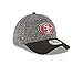 NFL San Francisco 49ers 2016 Draft 39Thirty Stretch Fit Cap, Heather Gray/Black, Medium/Large