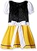 RG Costumes Bavarian Girl Costume, Green/Yellow/White, Small