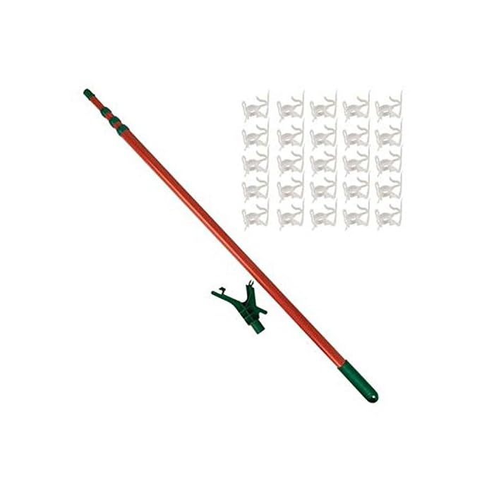 Buy 11' Telescoping Christmas Tree Decorating Pole for Hanging Lights