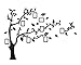 3d Picture Frames Tree Wall Murals for Living Room Bedroom Sofa Backdrop Tv Wall Background, Originality Stickers, Wall Decor Decal Sticker (70(H) x 98(W) inches)