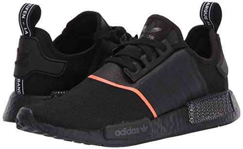 adidas nmd r1 black solar red
