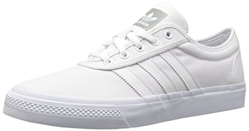 adidas Performance Men s Adi Ease Skate Shoe,White/White/Black,9.5 M US