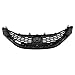 Upper Grille Black Compatible with 2013-2015 Honda Civic HO1200216