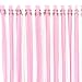 QtGirl 45.8in Hair Bow Holder Organizer Hanger Clip Storage Long Headband Holders for Baby Girls Room Door Wall (Pink and white)