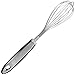 Barmix Balloon Whisk 11 Inches, Stainless Steel Egg Whip, Black