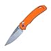 Ganzo G7533 Folding Hunting Pocket EDC Handle Knife (Orange)