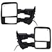 DEDC Pair 08-15 Ford Super Duty F250 F350 F450 Power Heated With Signal Light Towing Mirrors 2008 2009 2010 2011 2012 2013 2014 2015