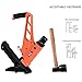 Goplus Pneumatic Flooring Nailer and Stapler 16-Gauge Cleat Air Hardwood Flooring Tool with Rubber Mallet (2-in-1)