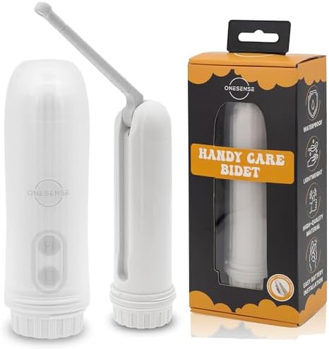 Elektrisches Portable Bidet - Intimdusche für Wochenbett, Po Dusche für Reisen, Mobiles Reise Bidet & Poduschesche für Hygiene nach der Geburt, Wiederaufladbar, Sanfte Reinigung