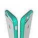 LUVVITT [ClearView] Hybrid Scratch Resistant Back Cover with Shock Absorbing Bumper designed for Apple iPhone 6/6s (4.7) Teal Mint Green