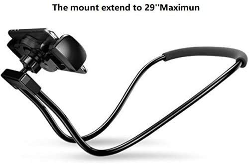 Bed Phone Holder,360 Rotation Flexible Cell Phone Holder for Bed Compatible iPad iPhone 12 11 Pro Max XS Max XR X 8 7 Samsung Note 10 9 8 Galaxy 4\