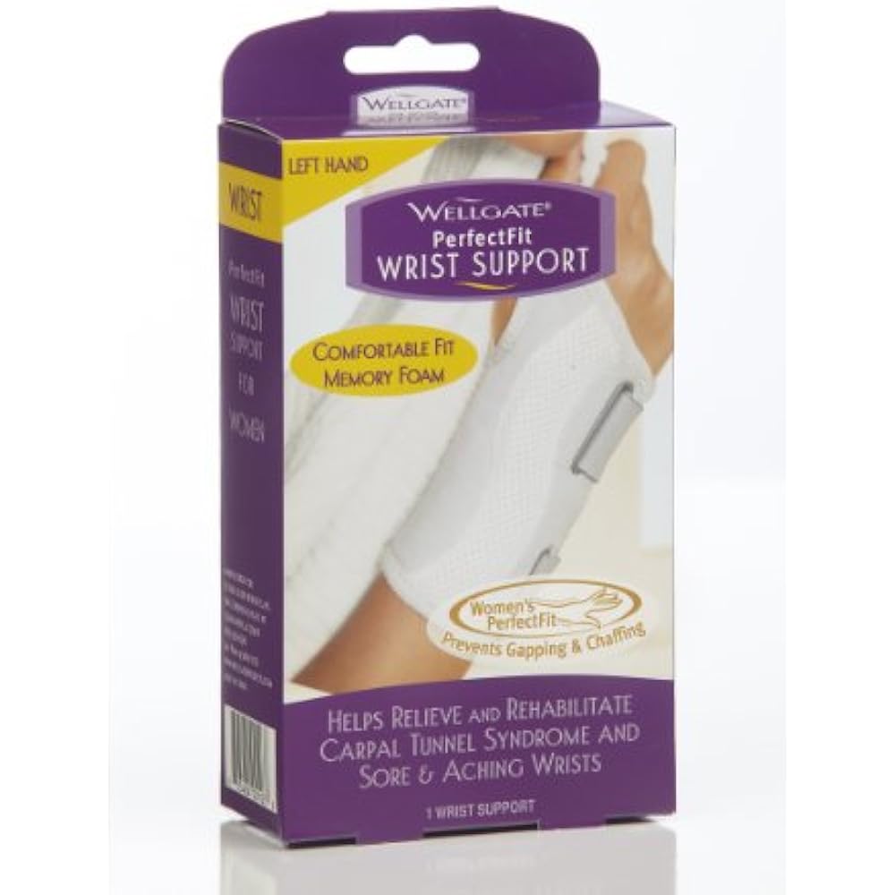 Wellgate Arm Hand & Finger Supports For Women PerfectFit Wrist Support