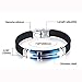 JINGCI Stainless Steel Bracelet for boys and men (2 PCS)