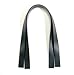 byhands Genuine Leather Purse Handles/Bag Strap, Black, 24.1