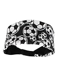 MadSportsStuff Crazy Soccer Headband with Soccer Ball Logos