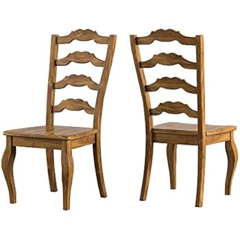 Union 5 Home Williamsport French Ladder Back Wood Dining Chair - Set of 2