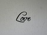 Love Word Metal Wall Art Home Decor