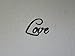 Love Word Metal Wall Art Home Decor