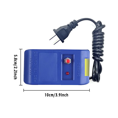 GreatBBA Watch Demagnetize Screwdriver Tweezers Electrical Demagnetizer Watch Repair Degaussing Tool