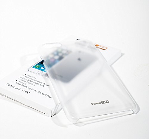 iPhone 6 Plus Case - Clear Transparent Hard - Ultra - Tough Thin Slim Perfect Fit - Snap on - Stylish Design - Bumper - Custom - Luxury - Look for Girls and Guys - AT&T, Verizon, Sprint, Apple - Protect Your Phone Now 