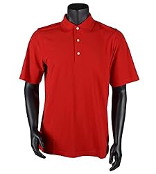 Greg Norman Men's Protek Micro Pique Polo, British
