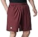 CLSL TM-MTP07-BRK_Medium j-RAL Tesla Men's Lightweight HyperDri Running Shorts With Pockets MTP07