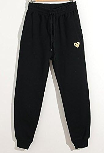 Amazon Play Comme Des Garcons プレイ コム デ ギャルソンクロス スウェットパンツ レーニングメンズ 秋冬 並行輸入品 M 黒 ロングパンツ 通販